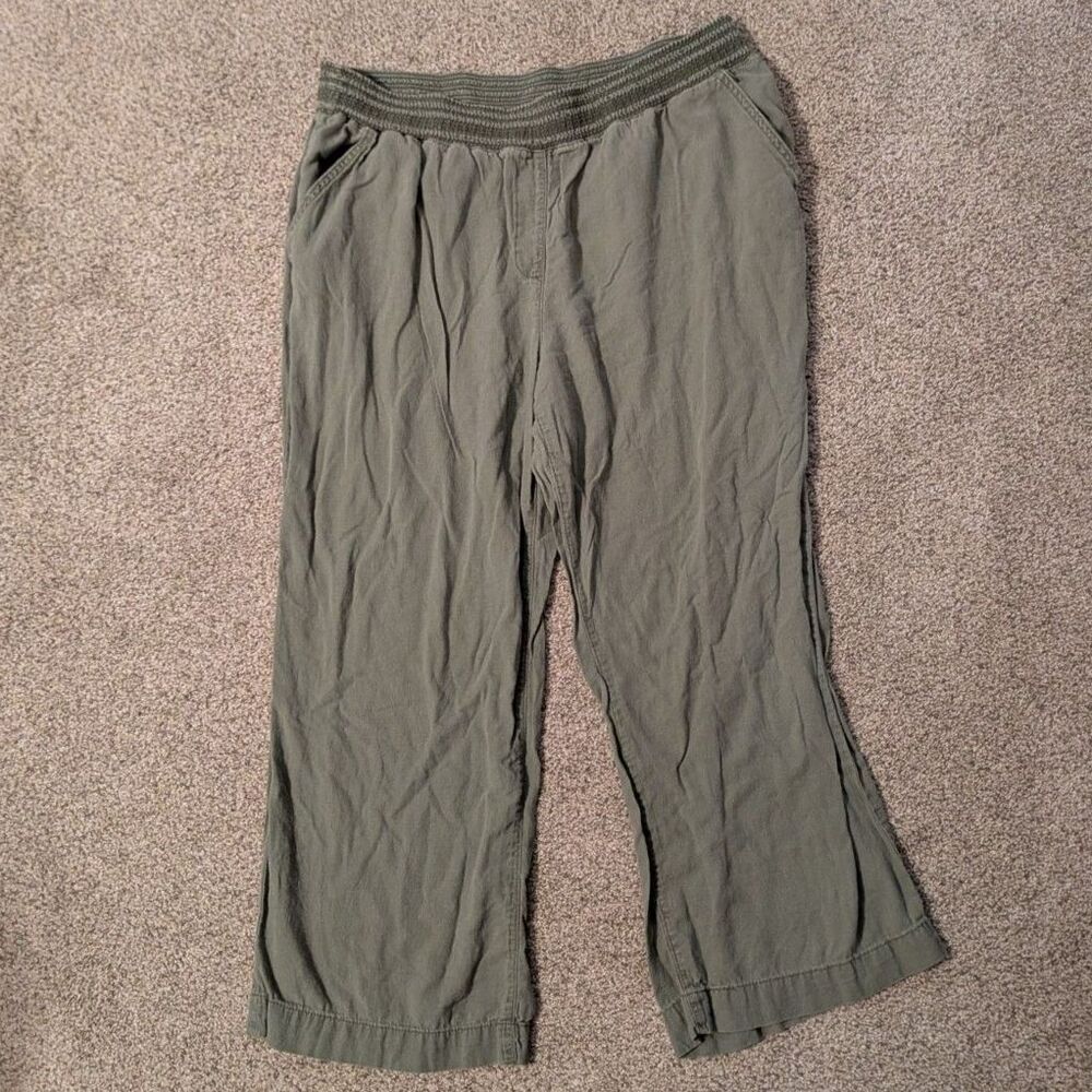 Briggs XXL Olive Green Flowy Pants